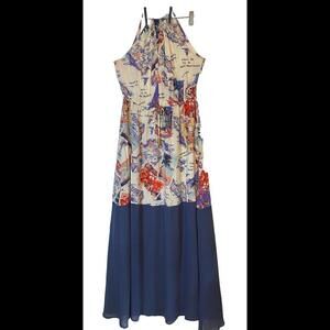 Peter Som for Design Nation Women's Maxi Dress Sleeveless Multicolor Size XS